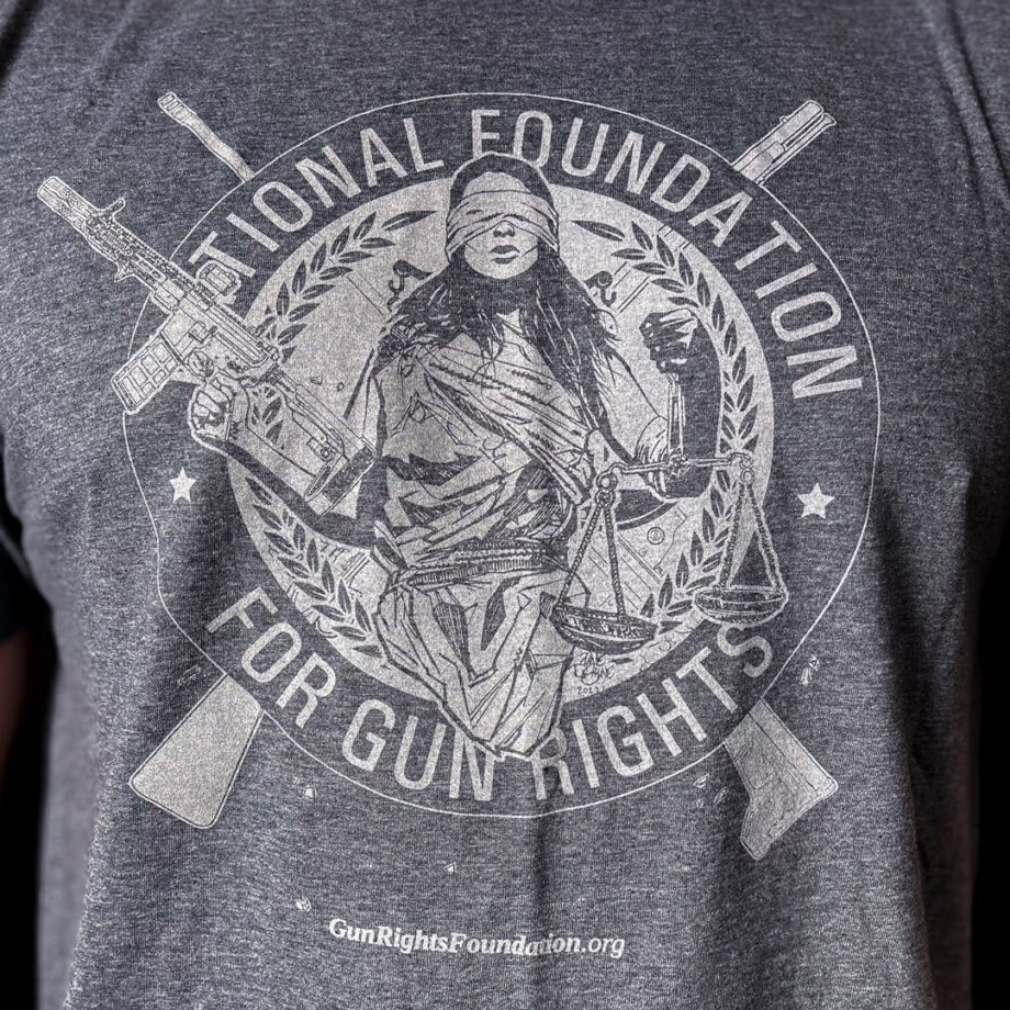 Men's Foundation T-Shirt Dark Heather - Image 3