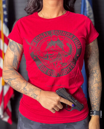 Ladies Foundation T-Shirt Antique Cherry Red