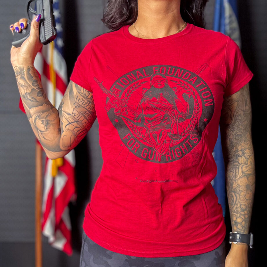 Ladies Foundation T-Shirt Antique Cherry Red - Image 2